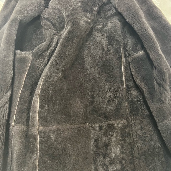 Gorski Men’s M Brown Natural Shearling, New Without Tag - Picture 9 of 12